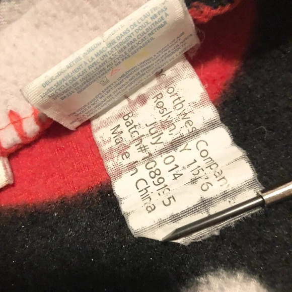 2014 Hello Kitty Polka  Dot Throw Blanket Northwest 58 x 41 Inch - Picture 13 of 16